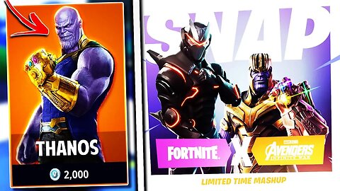 New THANOS SKIN! HOW TO PLAY as "THANOS" in Fortnite! - "How To Become THANOS in Fortnite" Season 4!