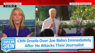 CNN Drools Over Joe Biden Immediately After He Attacks Their Journalist