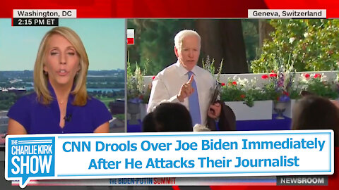 CNN Drools Over Joe Biden Immediately After He Attacks Their Journalist