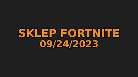 Sklep Fortnite #9 09/24/2023