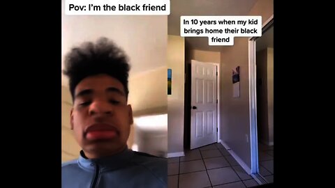 WHEN YOU BRING A BLACK FRIEND HOME #SHORTS
