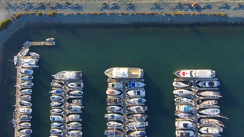 Blasian Babies DaDa Flies His Skydio 2+ Drone Over Pier 32 Marina National City Off San Diego Bay!