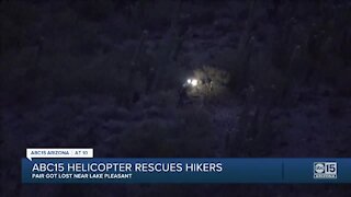 ABC15 helicopter rescues hikers