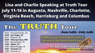 Lisa and Charlie Speaking at the Truth Tour July 11-16