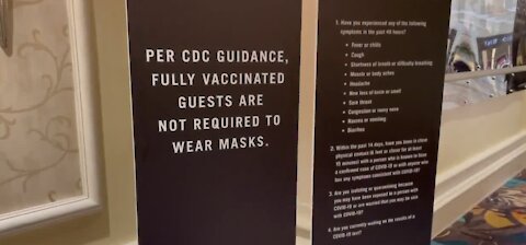 Centers for Disease Control says mask no more! Las Vegas takes advantage