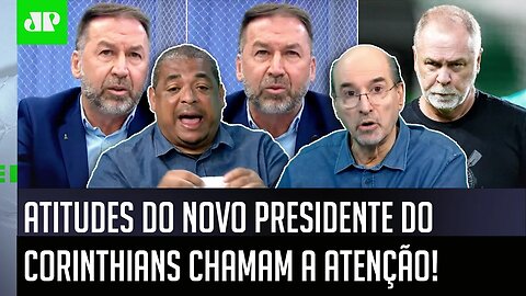 "Eu fico MUITO DESCONFIADO com isso, cara!" ATITUDES do presidente do Corinthians CHAMAM A ATENÇÃO!