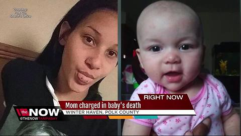 Winter Haven mother charged with aggravated manslaughter of 8-month-old infant