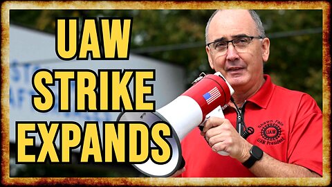 UAW Strike EXPANDS After Biden, Trump Visits - w_ Nick Cruse