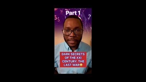 Dark secrets of the XXI century. The last war 😳 Part 1