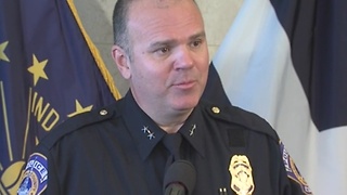 WATCH: IMPD chief Troy Riggs announces he's leaving position