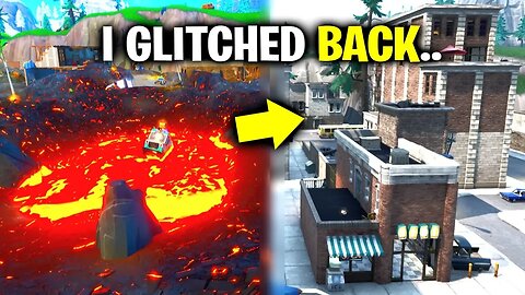 I Glitched BACK To Tilted Towers! (Fortnite)