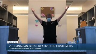 We're Open Detroit: Clawson veterinarian tells pet owners 'we're open' through song