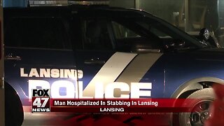 1. Man hospitalized in Lansing stabbing, suspect in custody