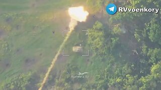 🔴 Ukrainian M113 hit by Russian ATGM north of Bakhmut