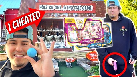 I Won A Free Game Of Mini Golf By CHEATING
