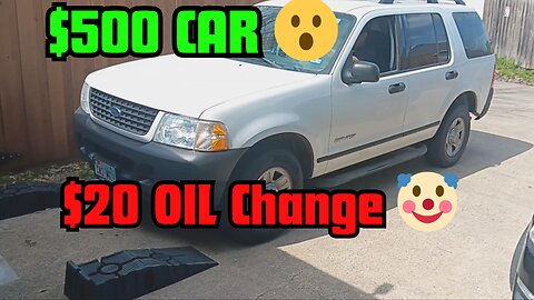 Cheapest cars in 2024 2004 Ford Explorer Oil Change $20 @U_DNO_ANGEL