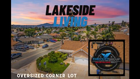 Lakeside Living!! Oversized Corner Lot ! #SanDiego #Home #SanDiego