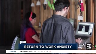 Managing the anxiety of returning to work