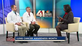 Lung cancer awareness month