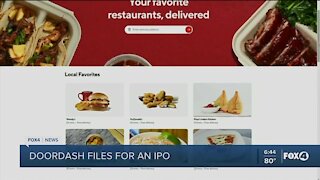 DoorDash files for an IPO
