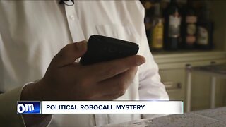 Political robocall mystery