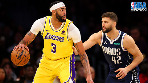 Lakers 127, Mavericks 110 | DAVIS, LAKERS DOMINATE | January 17, 2024