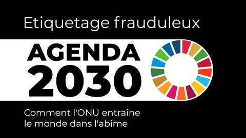 FRAUDE DÉVOILÉ: UN Agenda 2030 Global Goals & WEF Great Reset (VOSTFR) (VF/FR)