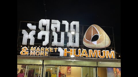 Thai Night Market - Huamum Bangkok November 2021
