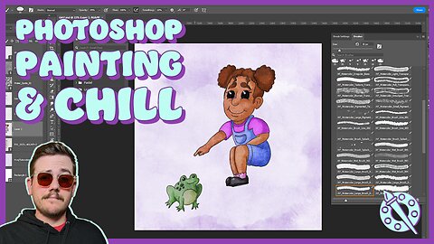 Working on a Children's Book Illustration with Photoshop