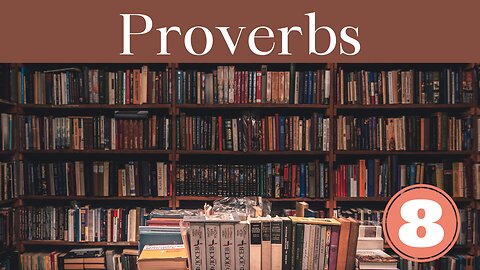 Proverbs Chapter 8 Bible Study