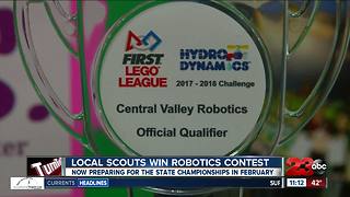 Local Girl Scouts win robotics competition