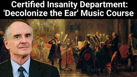 Jared Taylor || Certified Insanity Department: 'Decolonize the Ear' Music Course