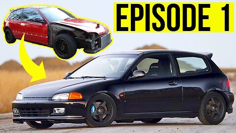 From Junkyard to JDM Hero! Turbo Civic On a Budget | EP. 1