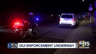 DUI enforcement underway in Scottsdale Memorial Day weekend