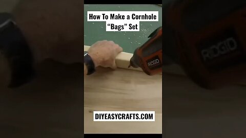 How to Make an Outdoor Cornhole “bags” set. The full instructional video can be found on my channel!