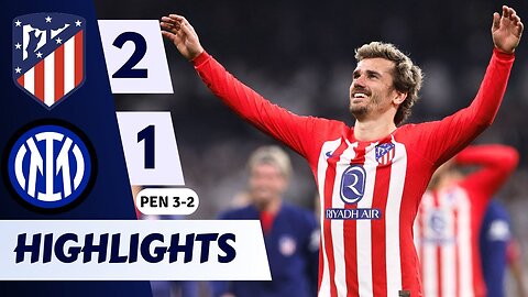 Atlético Madrid vs Inter Milan (2-1) | Extended Highlights & Penalties | Champions League 2023/24