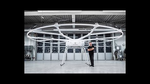 Volocopter's utility drone can carry up to 440 pounds