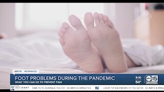 Foot problems during the pandemic