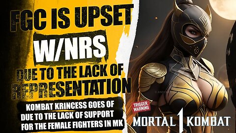 Mortal Kombat 1 : FGC Member @KombatKrincess goes off Due To The Lack Of Female Representation