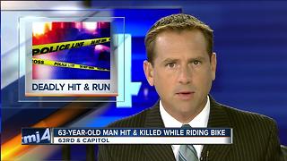 Police search for driver who killed 63-year-old bicyclist in hit-and-run