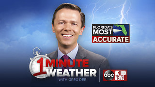 Florida's Most Accurate Forecast with Greg Dee on Monday, September 4, 2017