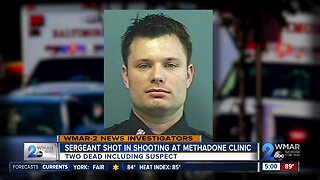 Sergeant shot, suspect dead in shooting at methadone clinic