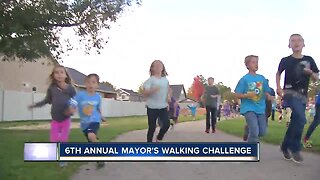 6th annual Mayor's Walking Challenge happening today