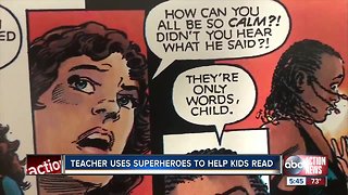 Lakeland teacher launches Comics in the Classroom program to help struggling students learn to read