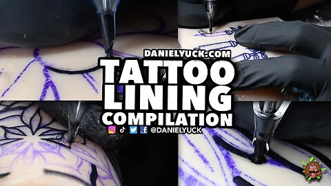 Tattoo Line Compilation: Watch These Awesome Lines Being Inked!