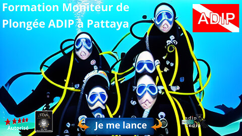 Formation Moniteur de Plongée ADIP à Pattaya Transformez votre Passion en Carrière Lucrative