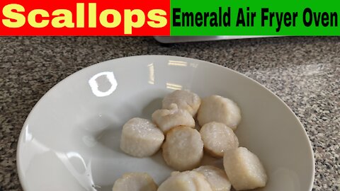 Scallops in the Air Fryer Oven from Frozen Recipe