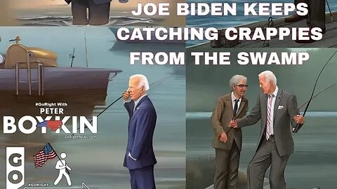 JOE BIDEN KEEPS CATCHING CRAPPIES FROM THE SWAMP #GoRight News