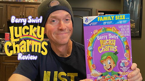 Berry Swirl Lucky Charms Cereal Review
