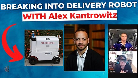 Alex Kantrowitz Broke Into A Doordash Delivery Robot And Thoughts On AI